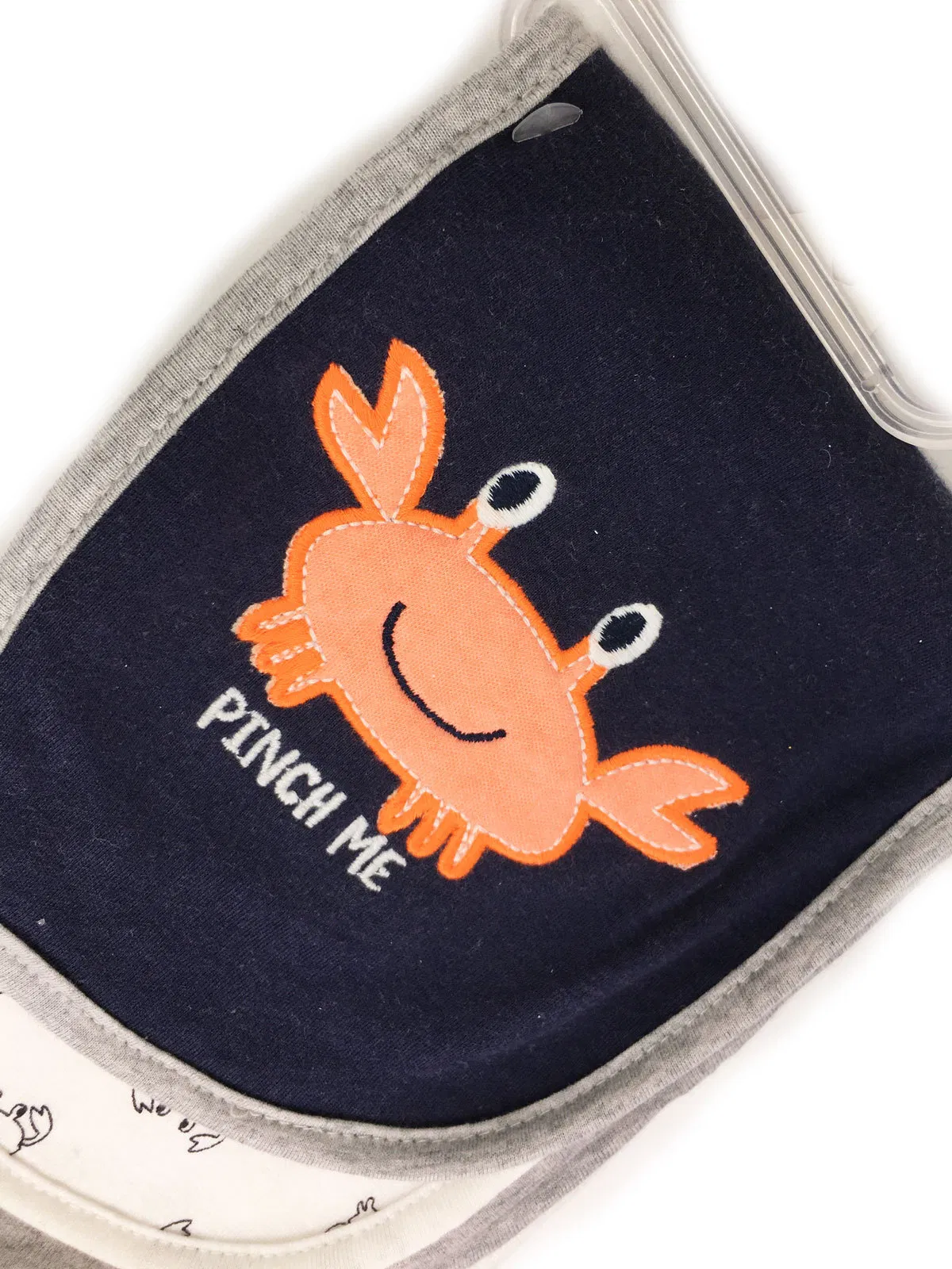 China Supplier Custom Design Embroidered Organic Cotton Jersey Feeding Burp Cloths