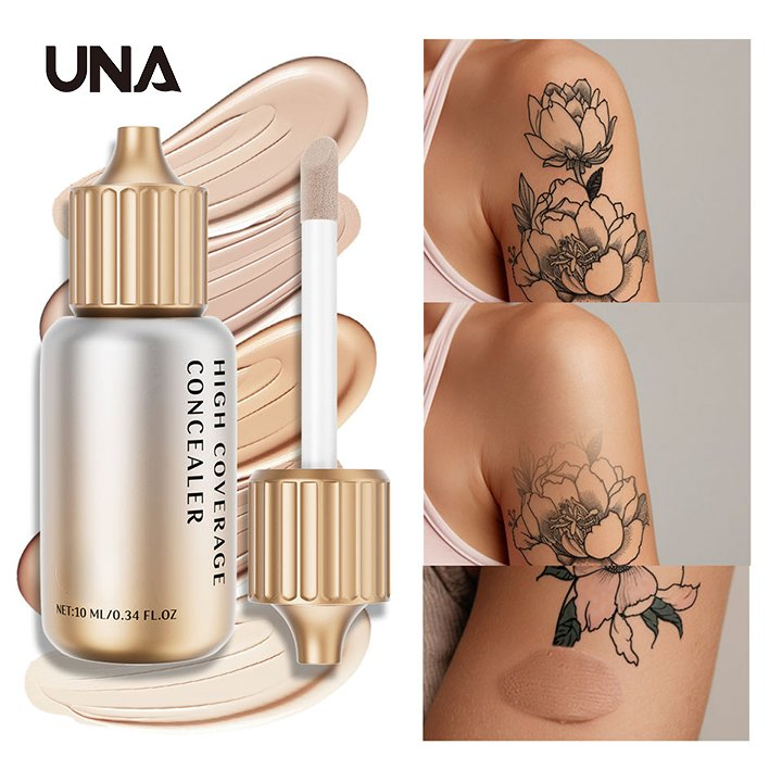 2025 Custom Private Label Full High Coverage Natural Organic Vegan Waterproof Hydrating Luxury 24h Long Lasting Liquid Concealer