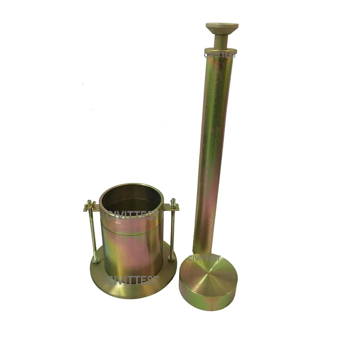 Ручная форма и трамбовка Проктора 2.5 кг для уплотнения грунта