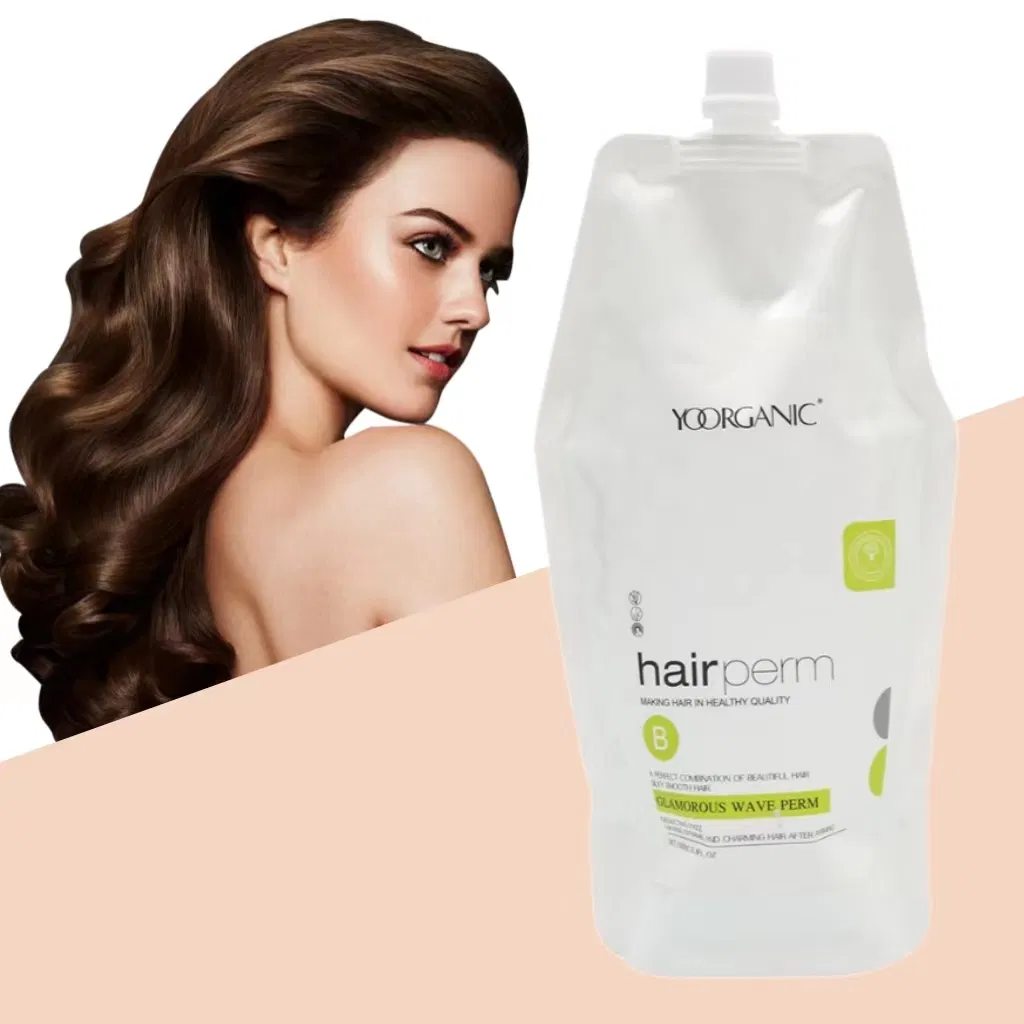 Private Label Curly Quick Hair Perming Liquid Fast Wave Lotion Hair Perming for All Type Hair 1000ml*2/Set