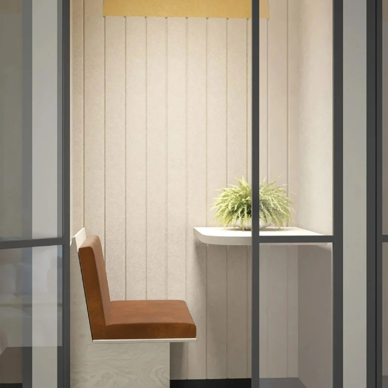 Crashworthy Polyester Pet Acoustic Panels Child-Safe Kindergarten Wall Decoration