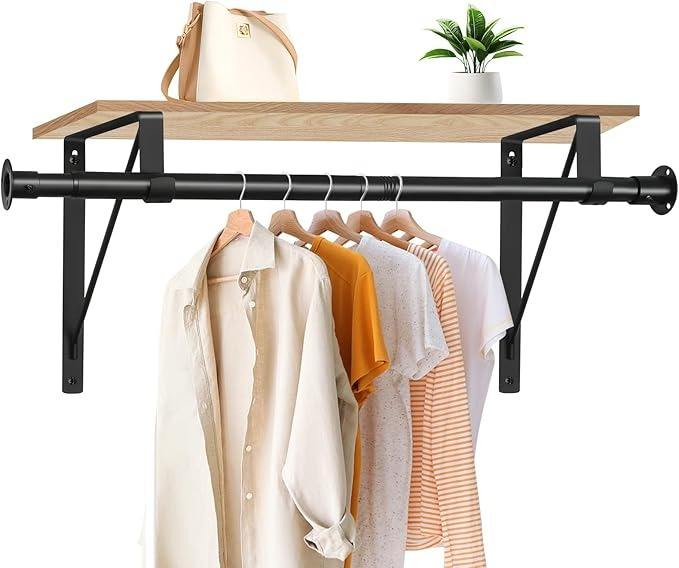 Factory Wholesale Telescopic Closet Rod Metal Closet Rod Modern Closet Hanging Rod