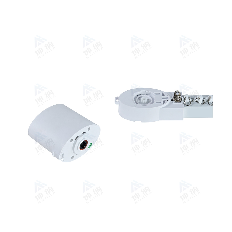 Manufacture Home Aluminum Electric Curtain Track Rail Motorized Curtain Track