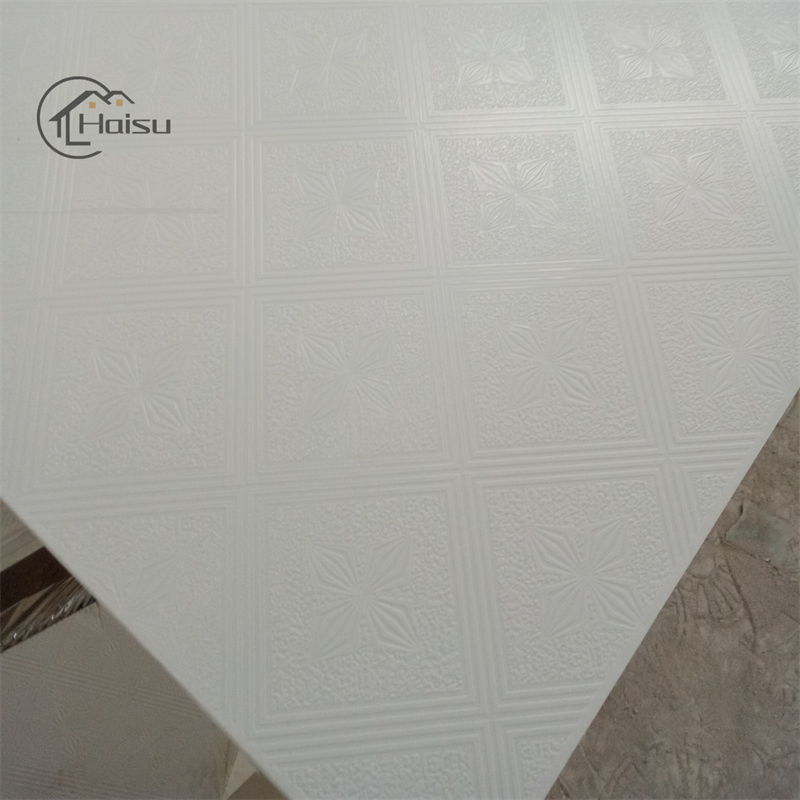 PVC Gypsum Ceiling Tiles 60*60cm False Ceiling