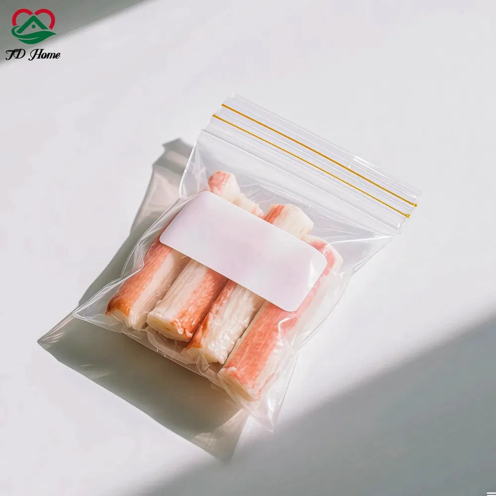 Plastic Zip Ziplock PE Bags for Food Snack Freezer Fruit Vegetable Storage
