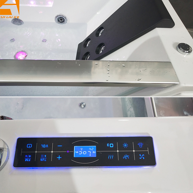 European Style Modern Bathroom Whirlpool Massage Bathtub (KF-620)