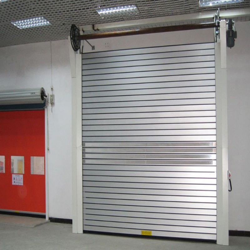 Customized Fire Rated Door Composite Steel Fireproof Rolling Shutter Door