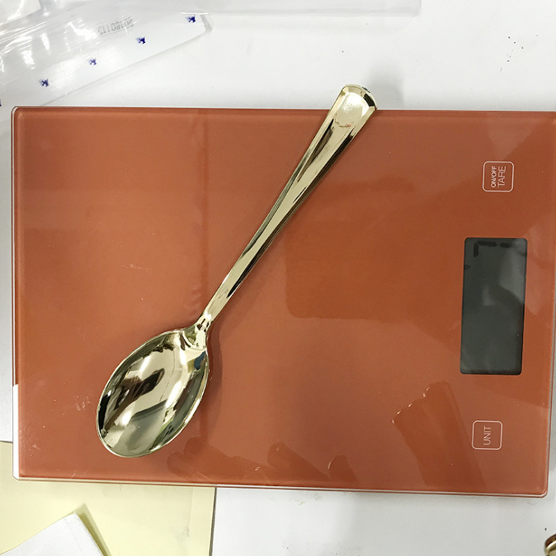 Disposable Flatware Silverware Gold Plastic Spoons Forks Cutlery Kit