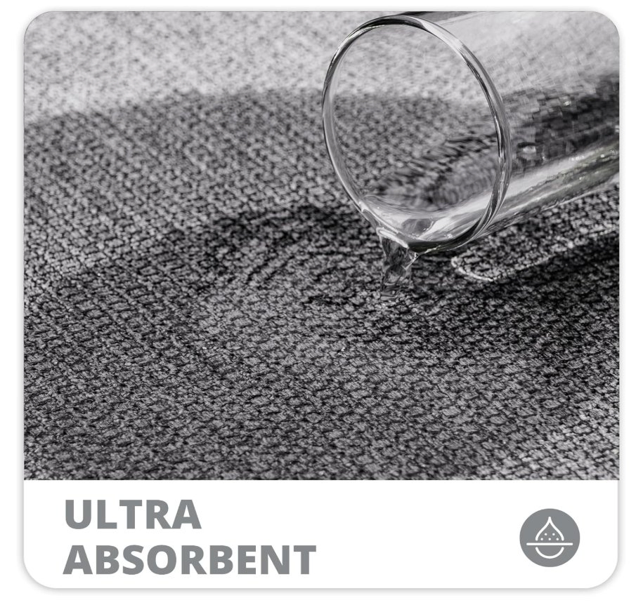 Quick Dry Non-Slip Bathroom Rugs Set 2 Piecesthin Bathroom Mats Toilet Rugs