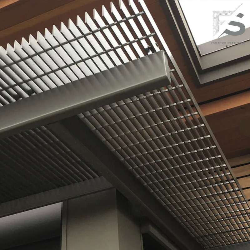 Manufacturer Sales Light Steel Structure Non Slip Serrated Bar Grating Floor Drain Cover Industrial Walkways Steel Bar Grating