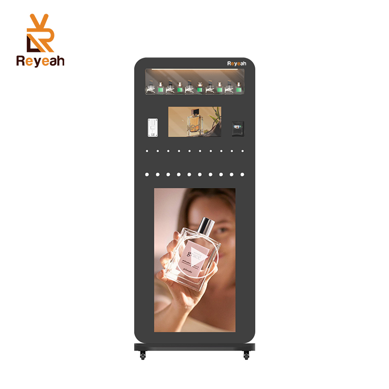 Commercial Street Perfume Vending Machine Independent Cologne Perfume Spray Vending Machine