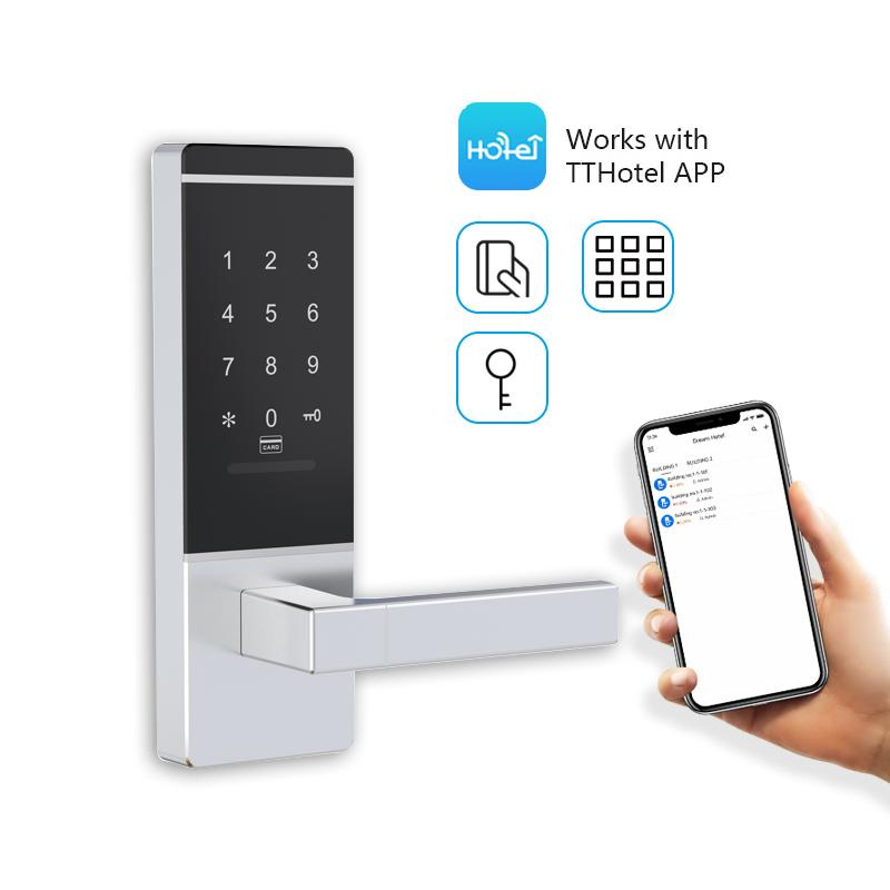 Wireless Ttlock APP Digital Hotel Key Card Electronic Lock