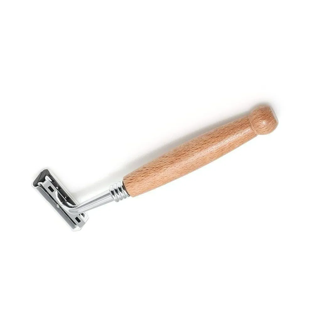 Eco-Friendly 100% Biodegradable Bamboo Disposable Wooden Shaving Kit for Five Star Hotels