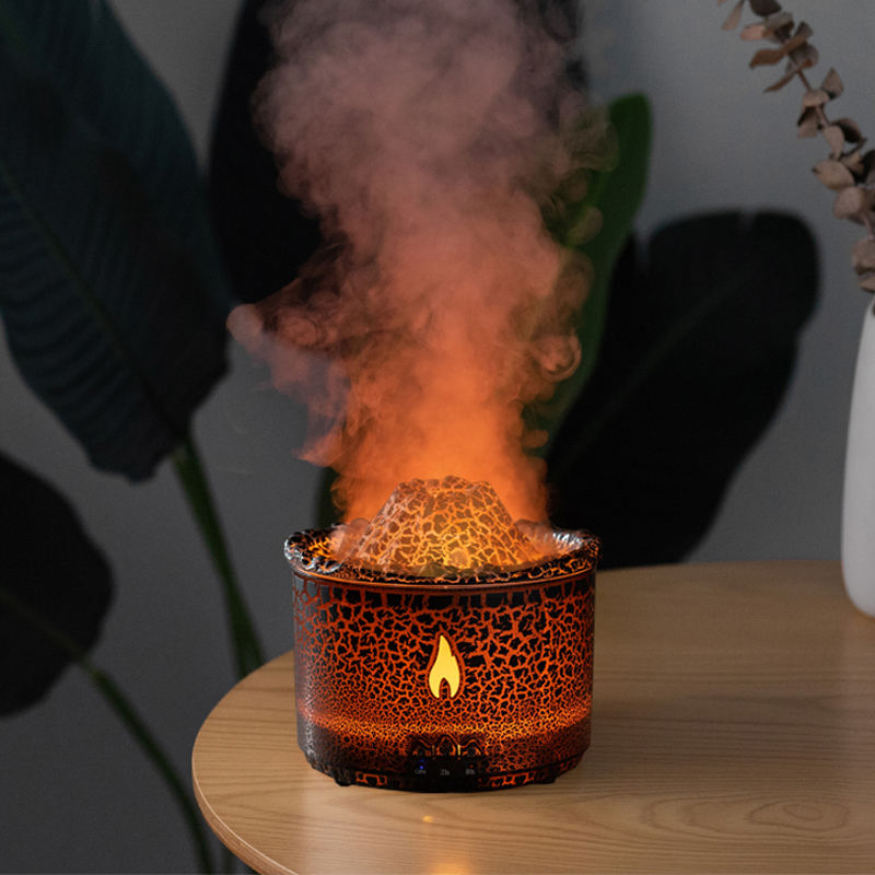 Volcano Ultrasonic USB Flame Humidifier