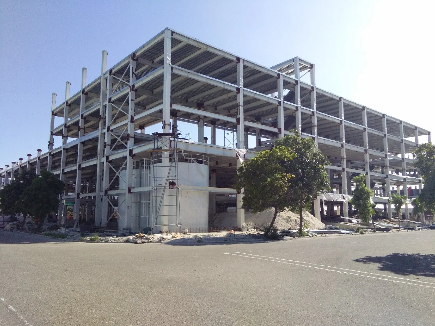 Steel Structure H Beam Prefabricated High Rise Building