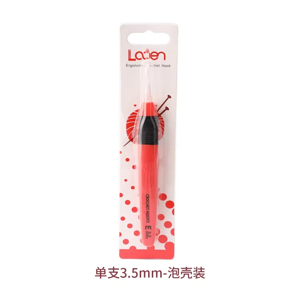 LED Crochet Hooks Kit 9 Colorful Light-up Needles for Knitting and Sewing