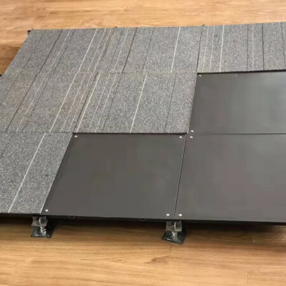 Heavy-Duty Steel Raised Floor - Modular Easy Cable Access for Offices