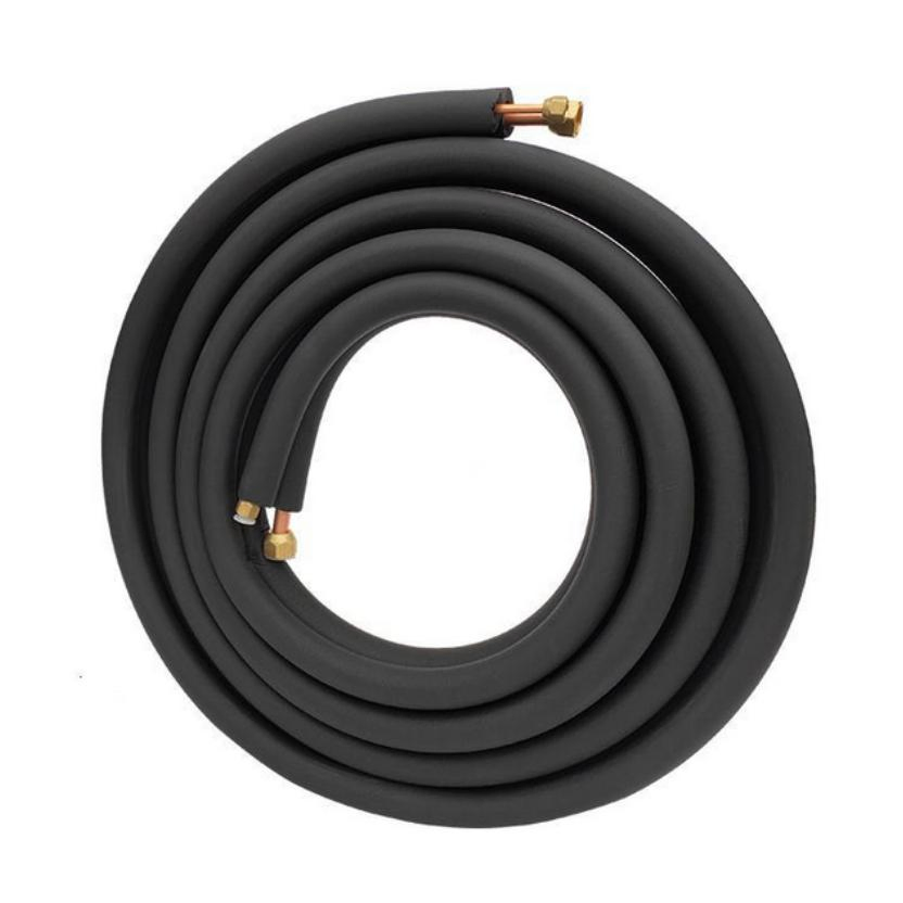 Single Air Conditioner Copper Pipe 3/8 PE Insulation Copper Tube