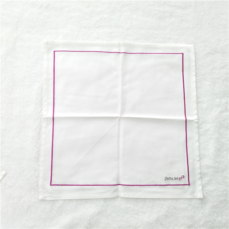 Chinese Factory Cotton Tablecloth Customizable Napkins Small Square Gold Tablecloth