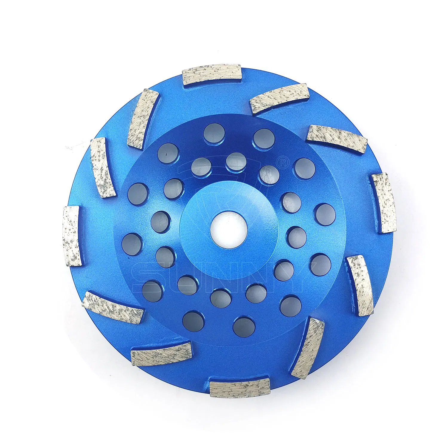 7 Inch Turbo Diamond Grinding Cup Wheel with 12 Segments