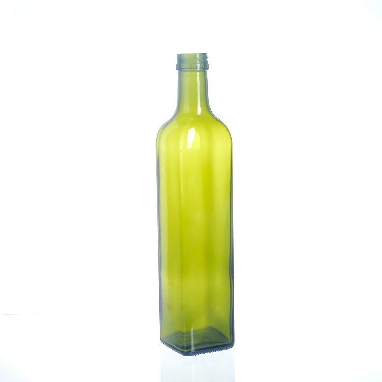 Bulk Empty 750ml 1000ml Mini Amber Transparent Glass Olive Oil Bottle with Screw Cap