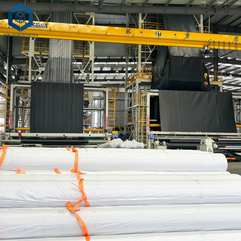 1.0mm 2.0mm Black Plastic Sheet Liner Waterproofing HDPE Geomembrane for Dam
