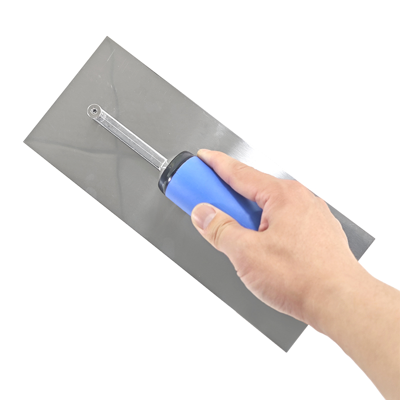 Detachable & Replaceable Stainless Steel Trowel Blade: Multi-Tooth Shape Plaster Trowel for Precision Coating Tasks