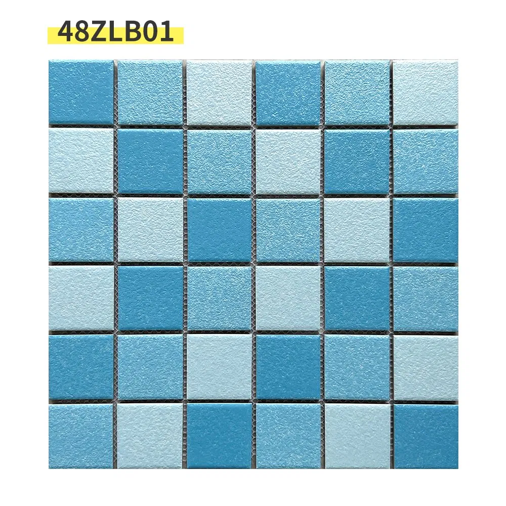 Мозаика для бассейна 48x48 мм, гранулированная поверхность