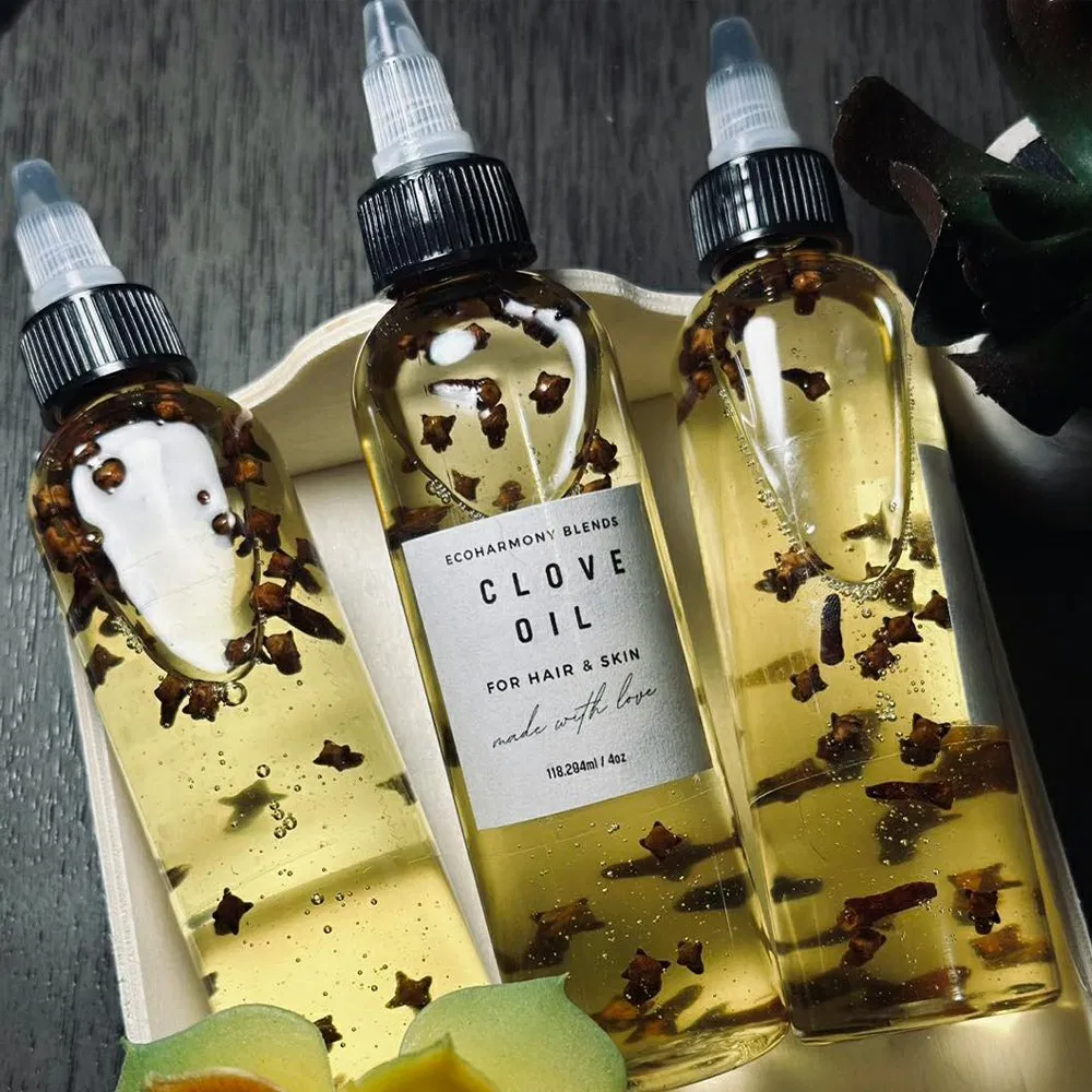 Private Label Homemade Herbal Vegan Olive Jojoba Castor Rosemary Avocado and Peppermint Hair Growth Oil for Men