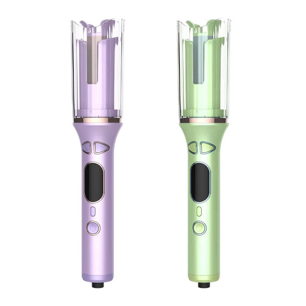 Guangdong Ionic Electric PTC Automatic Ceramic Wave Triple Barrel Hair Curler Plastic Hot Auto Hair Roller