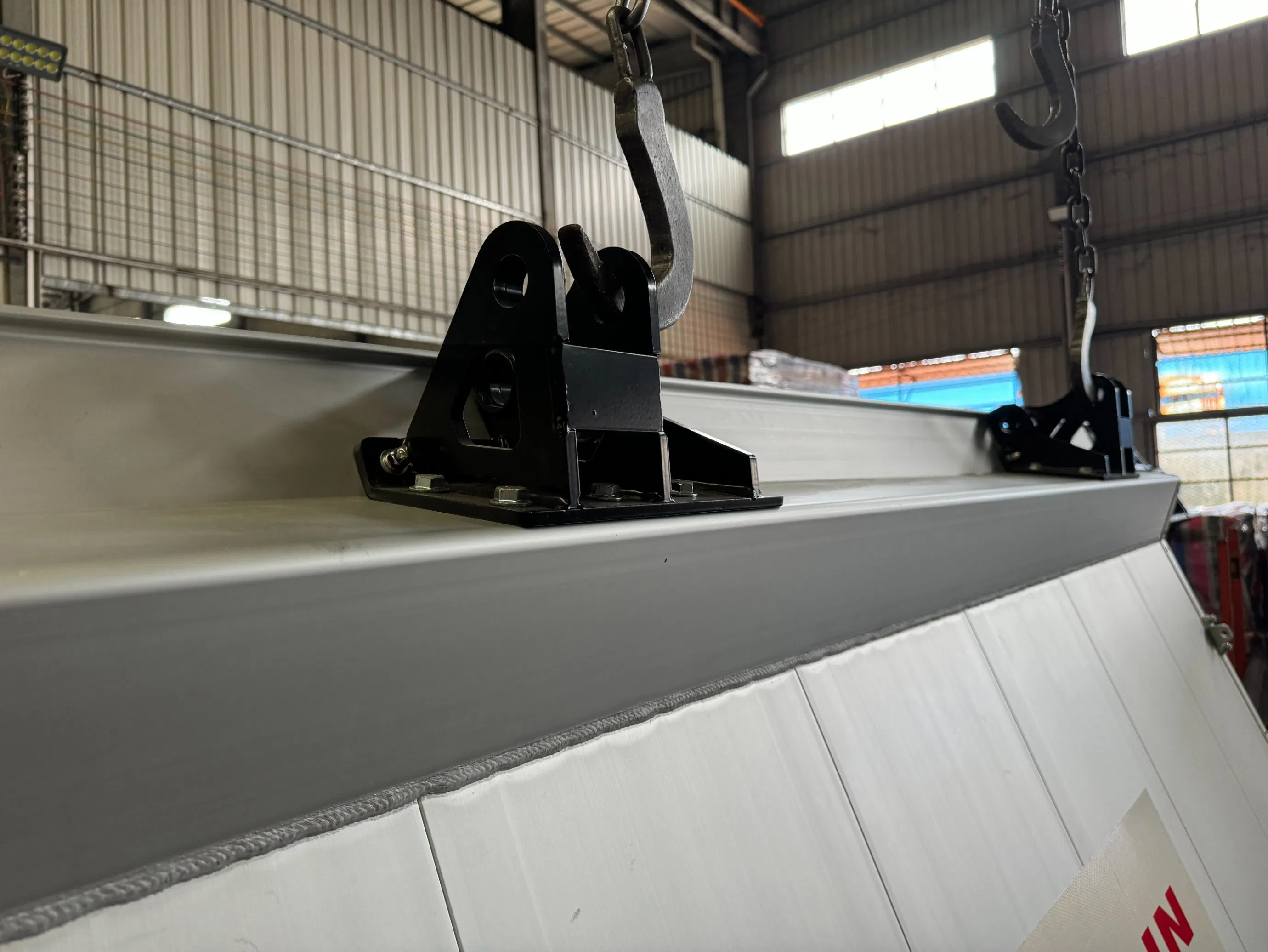 Алюминиевая гидравлическая хвостовая платформа для грузовиков, кантилеверная слайдерная, грузоподъемность 1500 кг