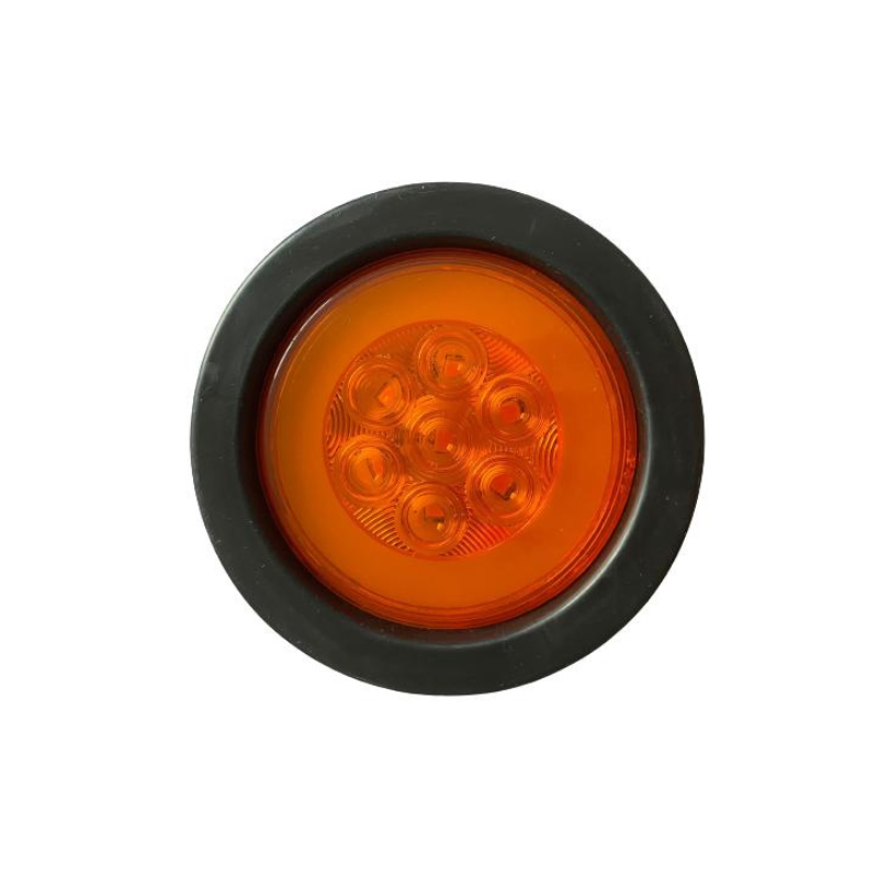 LED Trailer Truck Stop Turn Brake 4" Round Tail Light