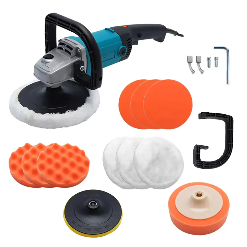 Car Polisher 1200W 180mm Electric Polisher Adjust Speed Car Paint Polishing Machine Waxing Machine