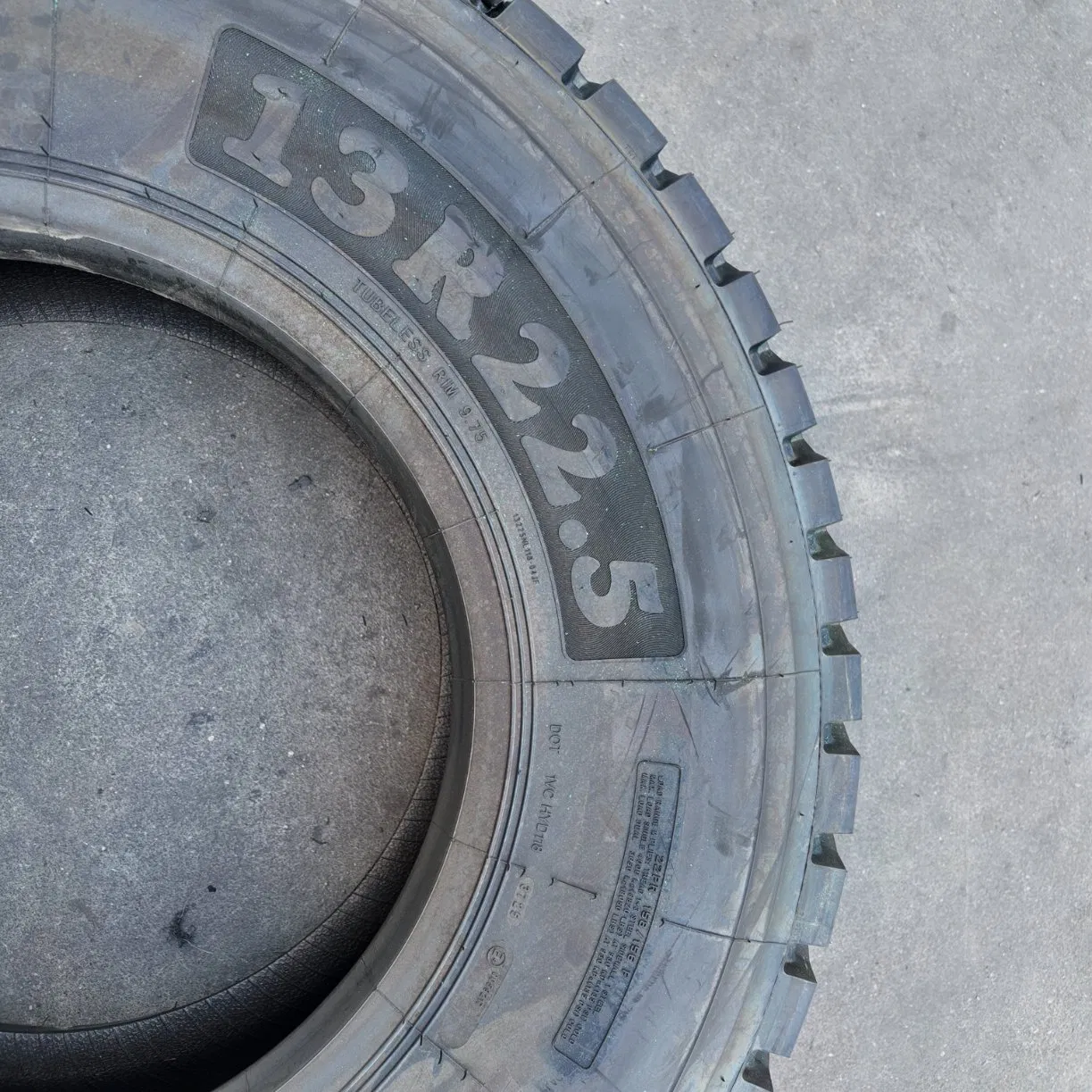 Tough Drive Tire for Construction Vehicles