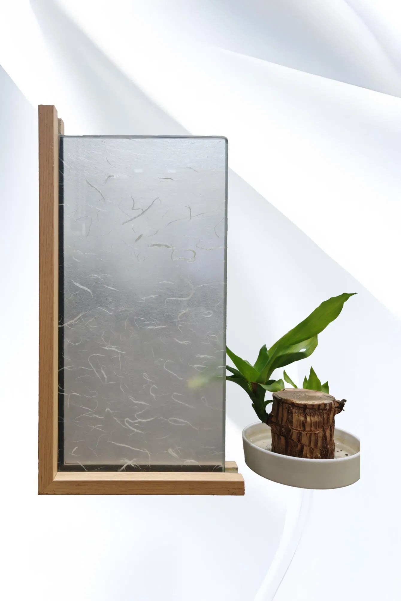 Customizable Size and Shape Patterned Artistic Decorative Wired Glass Laminated Glass