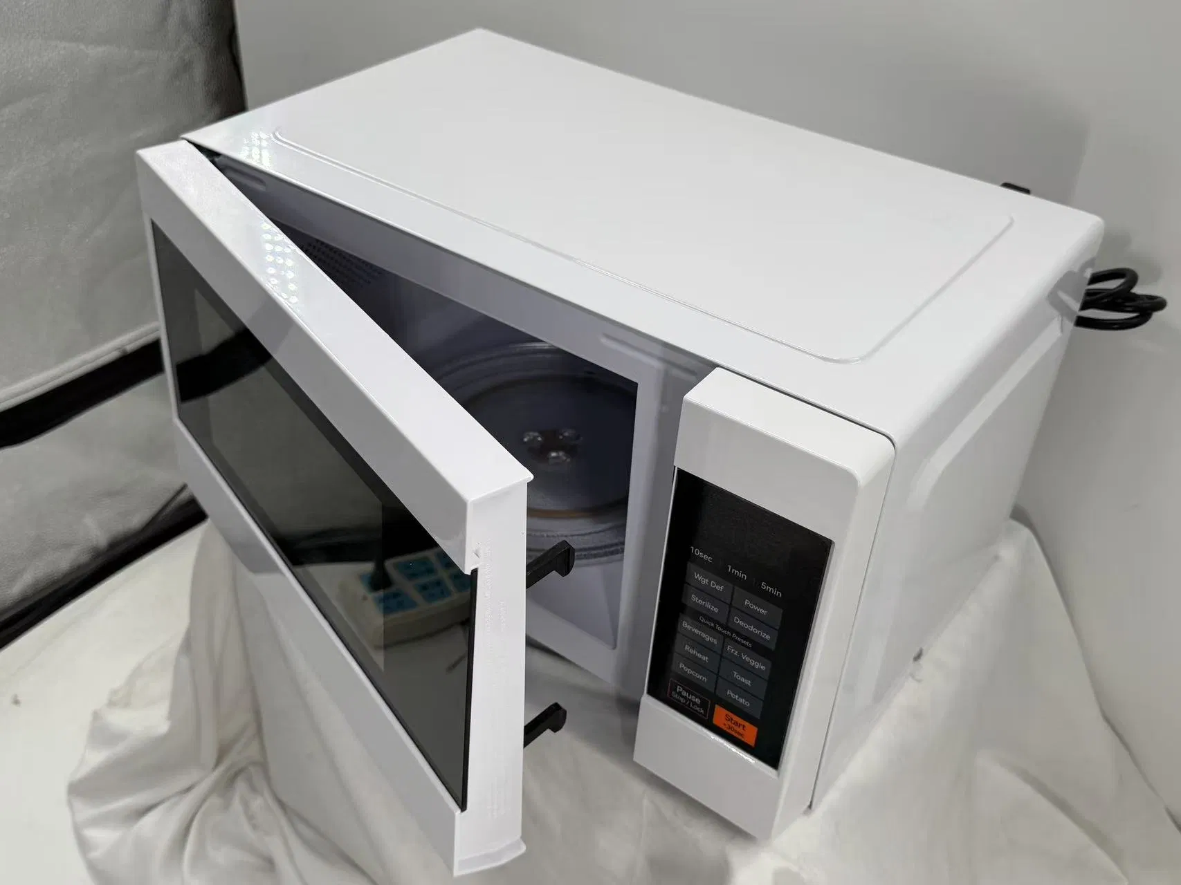 Microwave Oven 20L, Import LG Magnetron, Large-Diameter Glass Turntable