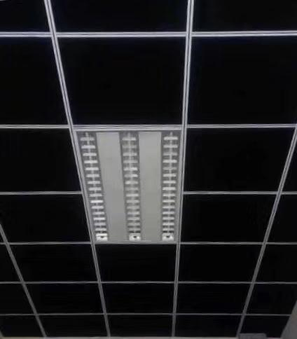 Box Square Modern Fiber Glass Wool Tiles Heat Insulation Ceiling ISO 9001: 2008
