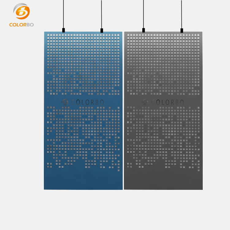 E0 Partition Customized PET Panel Divider Hanging Screen with Good Service