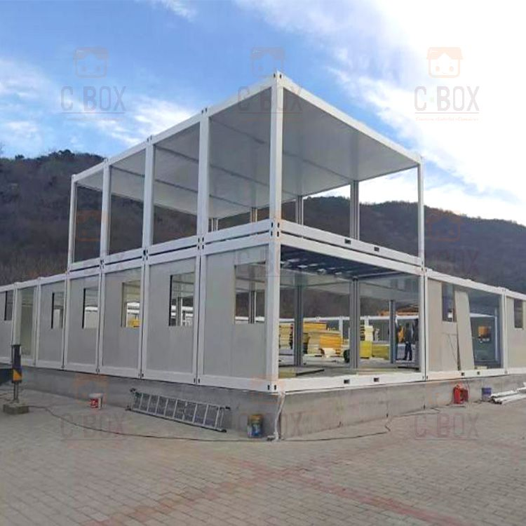 Cbox Hot-Selling Support Customizable 20FT 40FT Prefabricated Duplex Movable Container Office Building