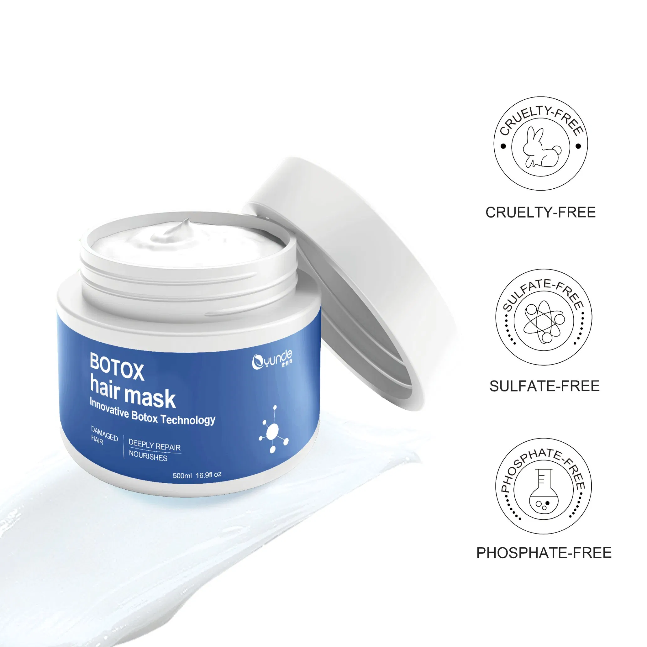 OEM Customized Russia Botox Repair Hair Mask for Women