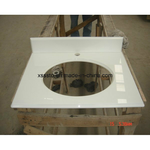 Carrara White Marble Bathroom Vanity Tops