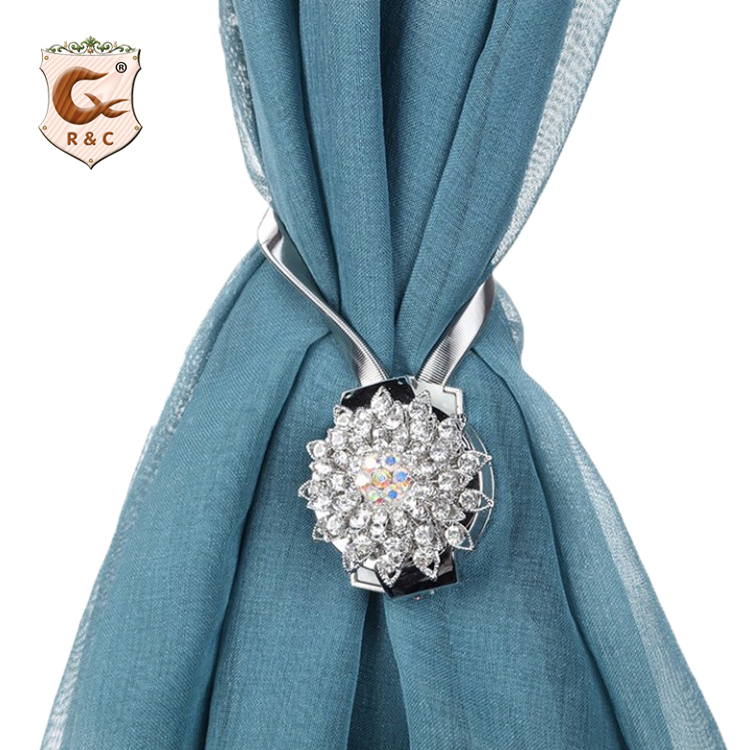 Wholesale Home Decor Curtains Accessories Magnetic Curtain Tiebacks