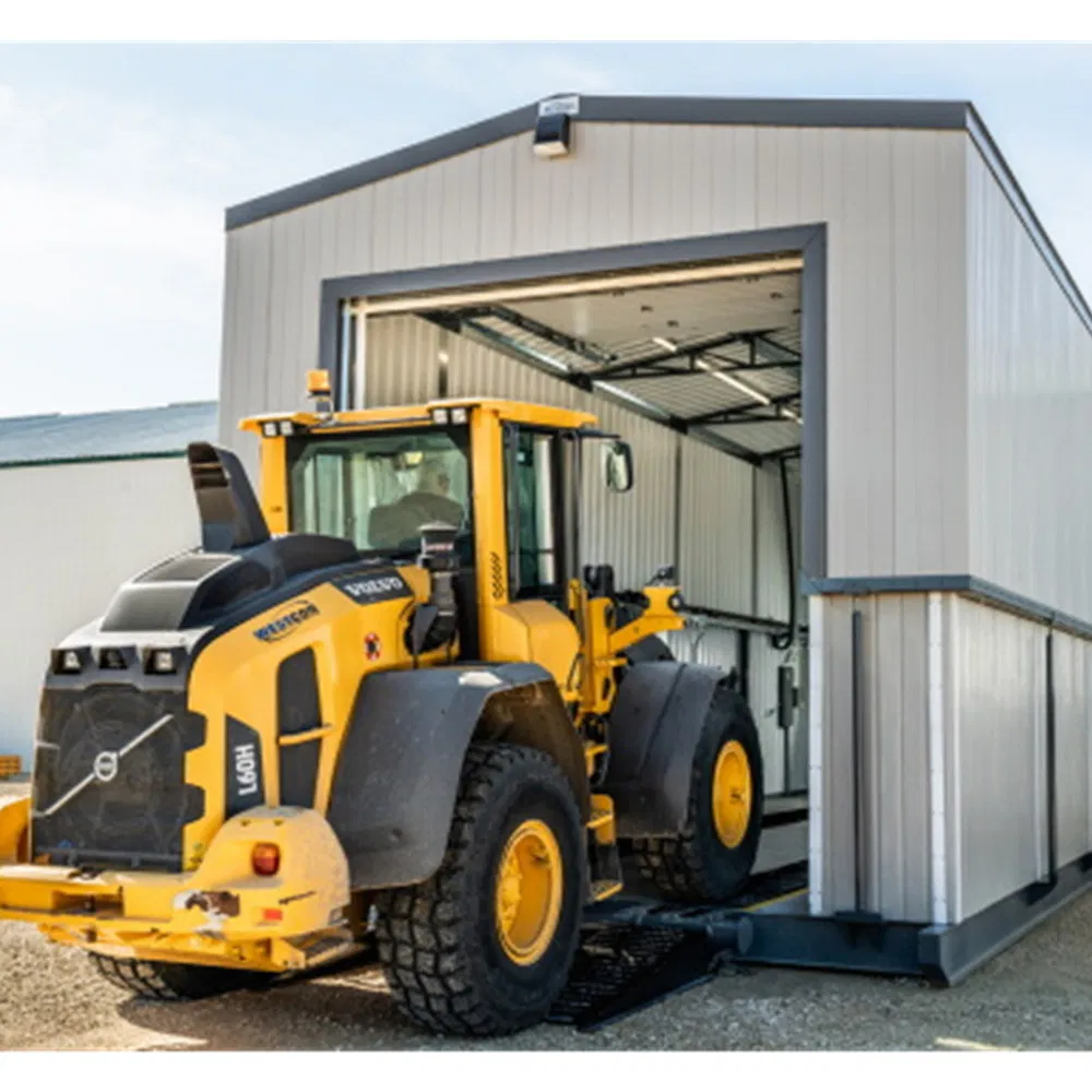 Q235 Wallboard Ridge Sandwich Panel Building Steel Structure Workshop Shed