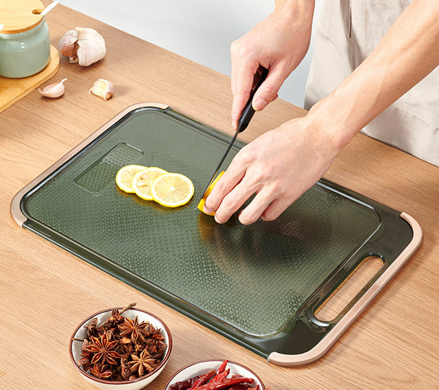 Double-Sided Household 304 Kitchen Chopping Board Double Thickened Fruit Chopping Board Manufacturer Direct Sale