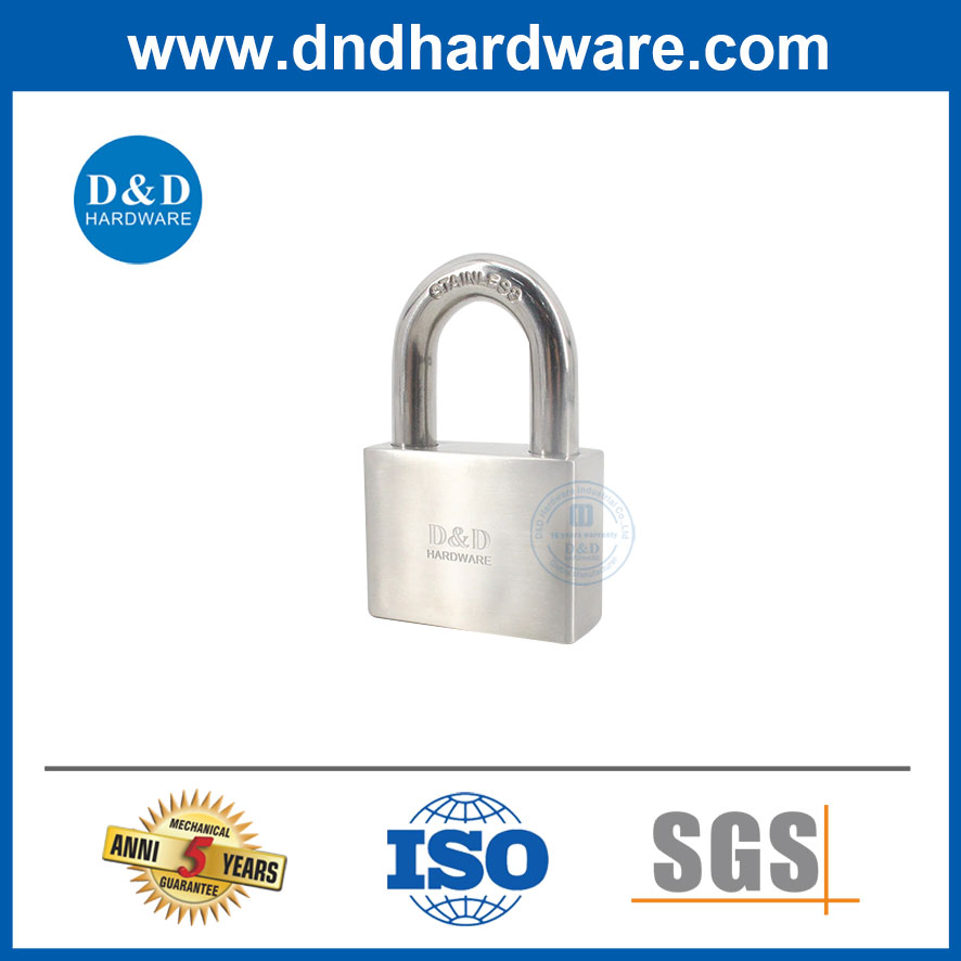 Personal Safety Privacy Hardware Stainless Steel Pad Lock for Cabinet Drawer