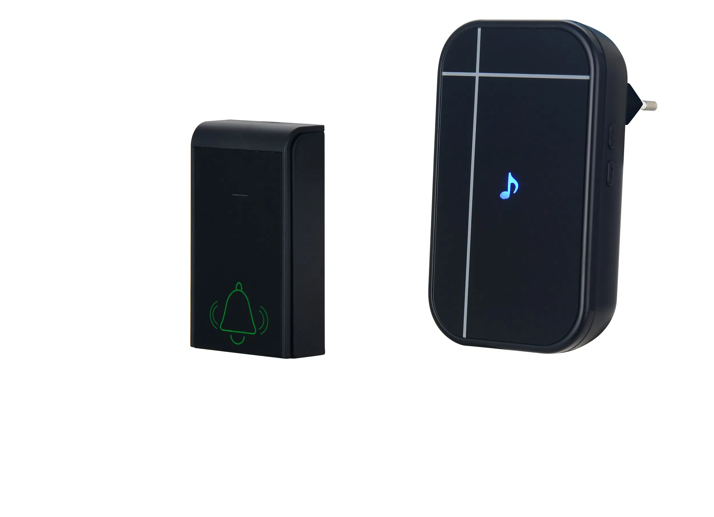 Home Wireless AC Digital Doorbell with Music - EU Plug
