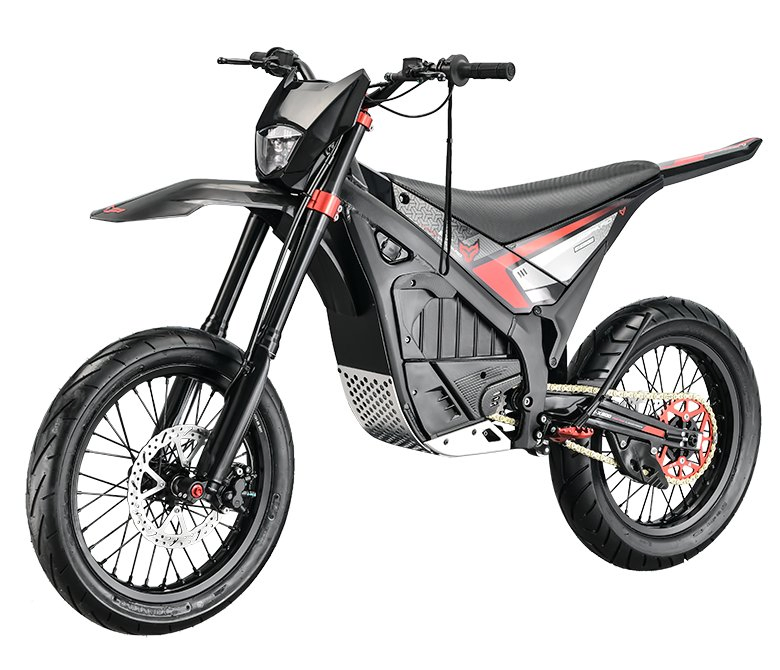 Arctic Leopard Snow Leopard EX800/700 75V 25kW Electric Off-Road Motorcycle
