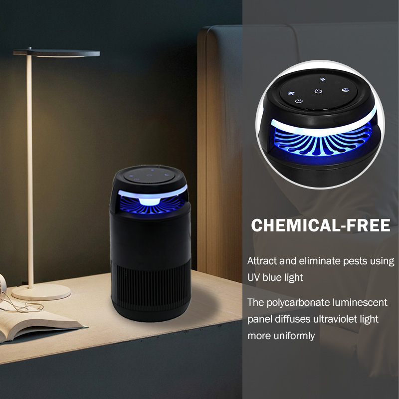 High-Efficiency UV Light Mosquito Killer Lamp Trap for Indoor Spaces Use