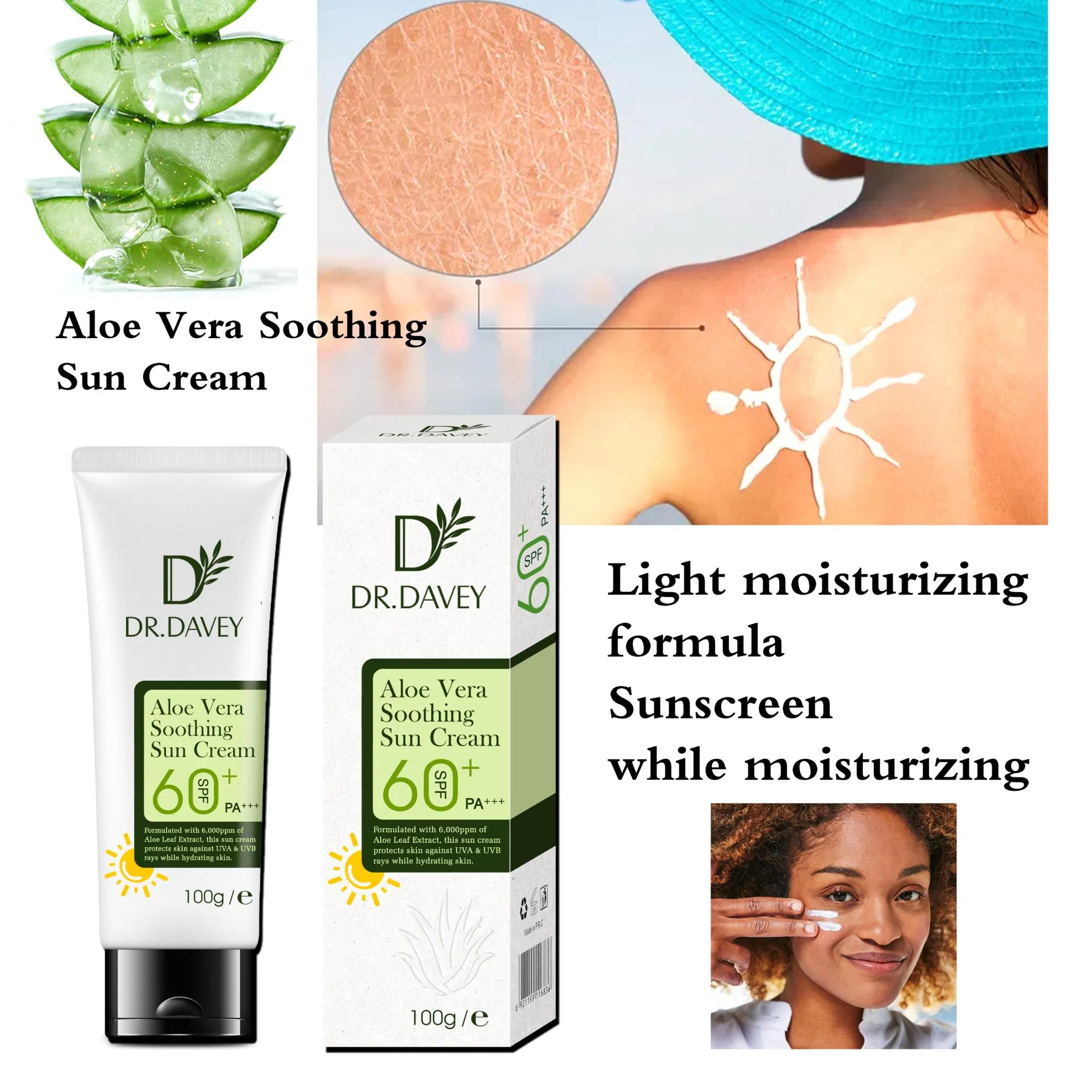 Dr. Davey SPF60 Aloe Vera Sunscreen