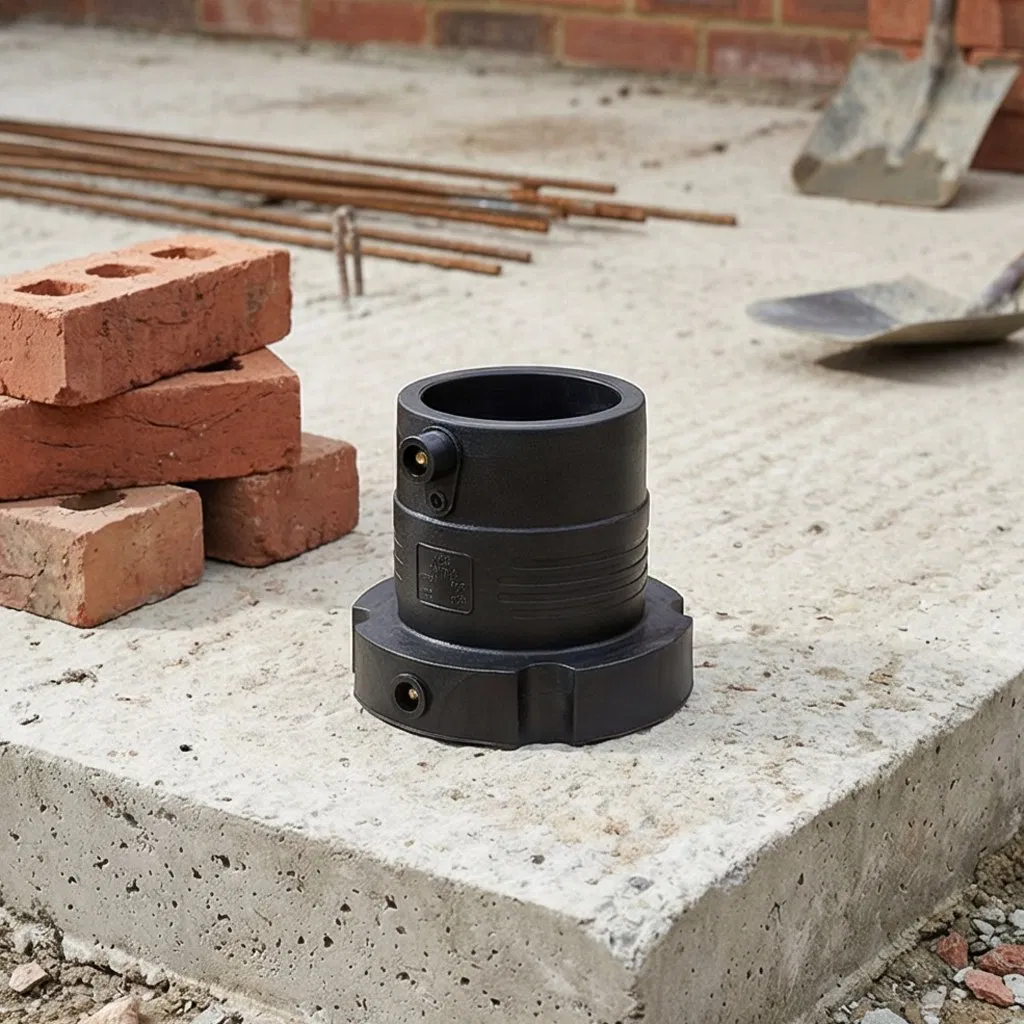 Electrofusion Flange 63mm HDPE Fitting SDR 7.4 Pn 25 Electrofusion Stub End